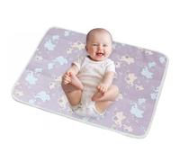 Cambiador de pañales, cambiador portátil - Alfombrilla para cambiar pañales de viaje de 19 x 27 pulgadas, Cambiadores portátiles, transpirables y lavables, para niñas y niños recién nacidos