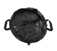 Cambiador de traje de neopreno duradero de tela Oxford, almohadilla de playa para surf, bolsa seca impermeable con correa para el hombro, cambiador de traje de neopreno de playa (Negra)