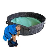 Cambiador de traje de neopreno, duradero, impermeable, para llevar traje de buceo, bolsa seca con correas de asa para surfistas, kayaks, rafters y navegantes