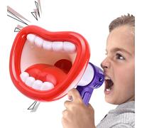 Cambiador de Voz para niños: Juguete de bocina de Aire, Efectos de Sonido Ajustables, Altavoz de anuncios, Voz de máquina Masculina y Femenina | Material ABS Ligero, fácil Uso, Idea de