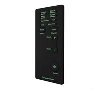 Cambiador de voz portátil 7 modos ABS para PC móvil | 7 efectos de voz distintos, para interruptor instantáneo, construcción ABS, tamaño 12x9x2cm, compatible con PC móvil