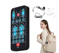 Cambiador de Voz portátil, Tarjeta de Sonido portátil | Tarjeta de Sonido en portátil con 8 Efectos de Sonido | Tarjeta de Sonido en portátil, Disfraz de Voz Plug and Play para DJ