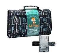 Cambiador impermeable: almohadilla plegable portátil para bebé, estructura de tela Oxford, cómoda almohada de espuma viscoelástica | Estación de pañales para recién nacidos, viajes, guardería, hogar,