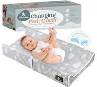 Cambiador impermeable para bebé, tapete cambiador contorneado antideslizante con correas de seguridad para cambiador, acogedor, transpirable, lavable, para bebés Babylicious