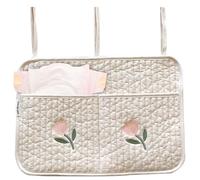 Cambiador Organizador, Organizador de bebé para guardería, Caddy para pañales de bebé, contenedor de almacenamiento para guardería y organizador de coche para pañales y toallitas húmedas para bebés