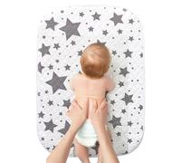 Cambiador para cómoda - Alfombrilla compacta para mesa de pipí y cuna | Cubrecolchón para cambiador, para cajonera hospital guardería coche casa niños padres