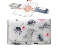 Cambiador para pañales - Tejido Oxford | Alfombrilla para cambiar pañales plegable impermeable Peř para interiores y exteriores | Paño antideslizante Chang pers viajes guardería hospital