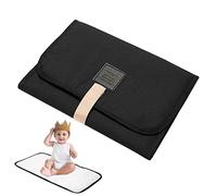 Cambiador plegable - impermeable y portátil plegable, Pañal cómodo | Alfombra cambiador con pegatinas mágicas para viajes Tou de viaje