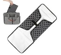 Cambiador portátil - Cambiador de viaje plegable con almohada incorporada | cambiador de pañales impermeable con bolsillo para toallitas inteligentes | Perfecto para regalos de recién nacidos, ni