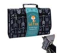Cambiador portátil - Colchón cambiador impermeable plegable de tela Oxford | con almohadillas de espuma viscoelástica para recién nacidos, viajes, hogar, dormitorio, al aire libre