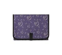 Cambiador portátil para bebé, 68 x 51 cm, impermeable y lavable, con almohada integrada, diseño de 3 capas para bolsa de pañales, hogar, uso de viaje (morado)