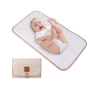 Cambiador portátil para bebé, ligero, plegable, cambiador de pañales de viaje, impermeable, para uso doméstico y exterior, suave y transpirable
