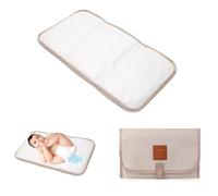 Cambiador portátil para bebé, plegable, impermeable, para viajes, viajes y salidas, estación de pañales para recién nacidos