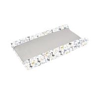 Cambiador portátil para pañales de bebé, tapete cambiador reutilizable para bebés niñas y niños, protector de colchón transpirable