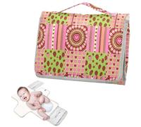 Cambiador reutilizable para bebé con bolsillo de pañuelos estético Y2k clásico Nostalgia cambiador de pañales para mamás, papás cambiadores de pa?ales para Bebes