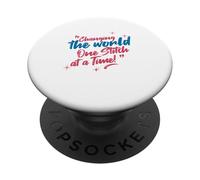 Cambiando el mundo, una puntada a la vez PopSockets PopGrip Adhesivo