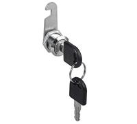 Cambiar Cerradura Buzón, 4 unids Clave Cerradura Puerta Barril Cajón Gabinete Correo Caja de correo Casillero Armario 2 Llave para puerta vidrio metal madera 16/20/25 30mm Lock(HG213)