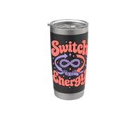 Cambiar Energía Kinky Dominante Sumisa BDSM Vaso térmico de acero inoxidable de doble pared