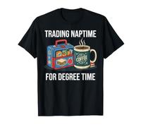 Cambiar la Siesta por el Tiempo de Grado Divertido de Regreso a la Escuela Camiseta