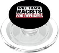 Cambiará racistas por refugiados inmigrantes Mexico Chicano PopSockets PopGrip para MagSafe
