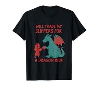 Cambiaré mis Zapatillas por un gráfico fantástico de Dragon Ride Camiseta