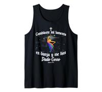 Cambiaste mi Lamento y me has Dado gozo Cristiana Salmos 150 Camiseta sin Mangas