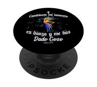 Cambiaste mi Lamento y me has Dado gozo Cristiana Salmos 150 PopSockets PopGrip Adhesivo