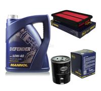 Cambio Aceite Kit 5L mannol Defender 10W-40 motor + Sct Filtro Conjunto 10128721