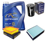 Cambio Aceite Kit 5L mannol Defender 10W-40 motor + Sct Filtro Conjunto 10130202