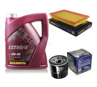 Bosch Inspección Set 7/L mannol extreme 5W-40 para Peugeot Boxer Caja