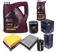 Cambio Aceite Kit 6L mannol Elite 5W-40 motor + Sct Filtro Conjunto 10193630