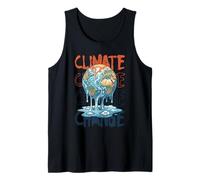 Cambio climático Derretimiento de la Tierra Activismo Oso Camiseta sin Mangas
