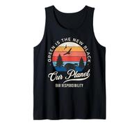 Cambio Climático Divertido Ambientalista Día de la Tierra Camiseta sin Mangas