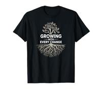 Cambio Crecimiento Resiliencia Árbol Raíces Camiseta