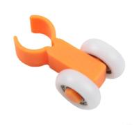 Cambio de billar naranja para jugadores principiantes, compatible con cabezales de taco de 12 a 13 mm, herramienta de entrenamiento de plástico y goma para mejorar la precisión de tiro