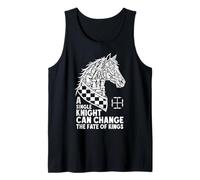 Cambio de Cabeza de Caballo de Caballero Amante del ajedrez Destino de los Camiseta sin Mangas