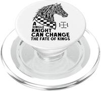 Cambio de Cabeza de Caballo de Caballero Amante del ajedrez Destino de los PopSockets PopGrip para MagSafe