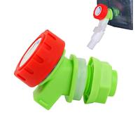 Cambio de grifo tanque de agua - adaptador de grifo de barril de agua a prueba de fugas, conector de plástico duradero, pieza de repuesto para exteriores, conector de fácil instalación, tamaño