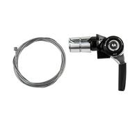 Cambio De Manillar Derecho Sunrace SL-R96 9 Velocidades Índice Negro Plata