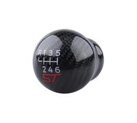 Cambio De Marchas Coche,Palanca De Cambios Coche Perilla De Palanca De Cambios De Fibra De Carbono For Carreras, Transmisión Manual De 6 Velocidades Uso Apto Para Ford Focus Fiesta MK7 MK8, Accesorios