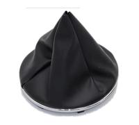 Cambio De Marchas Manual Para Fiat 500 500C 2007-2018 Con Cabezal De Cuero Y Tapa Negra Brillante Repuesto Perilla Cambio Marchas 5 Velocidades(Gear boot)