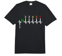 Cambio de Marchas para Motocicleta 1 Down 5 UP 1N23456 Speed Biker Men Comfort Colors Adult Heavyweight T-Shirt