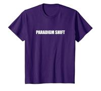 Cambio de paradigma Camiseta, Niños, Morado, 6 años