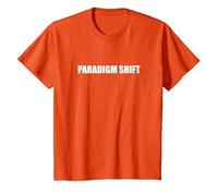 Cambio de paradigma Camiseta, Niños, Naranja, 2 años
