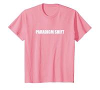 Cambio de paradigma Camiseta, Niños, Rosado, 6 años