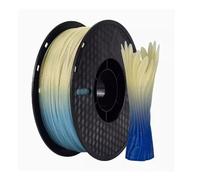 Cambio De Temperatura De Impresión 3D De Impresión De 3D 1.75 Mm Consumibles, Material De Línea 3D FDM Resistencia A La Precisión De La Resistencia +/- 0.03 Mm, 1 Kg Carrete,Blue green to yellow green