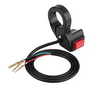 Cambio del interruptor del manillar de la bicicleta Scooter, 22 mm 7/8 pulgadas Manillar eléctrico Cambio del interruptor del módulo de 3 velocidades reemplazo para motocicleta E-bike Scooter