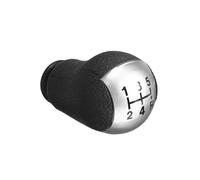 Cambio Marchas Para Transit Para Galaxy Para S-MAX Para C-MAX Para Mustang Palanca Cambios Pluma Bola 5/6 Perilla Cambio Velocidad(5-Speed Silver)