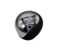 cambio palanca Compatible Con Hyundai Para IX35 2012 2013 2014 2015 2016 5 6 Velocidades Manual Stick Gear Shift Knob Palanca De Cambios Cabezal Handball(Chrome 5speed)