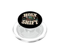 Cambio Sagrado Física Mecánica Cuántica Ciencia Átomo Onda sinusoidal PopSockets PopGrip para MagSafe